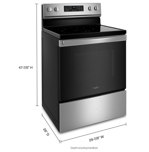 Whirlpool® Electric 5-in-1 Air Fry Oven 5.3 Cu. Ft.